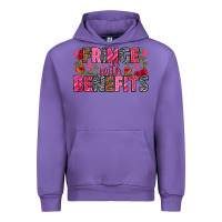 Tulip Fringe with benefits Valentine's Day Urban Hoodie - HowdyJamesFarm