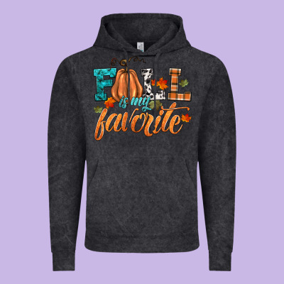 Fall Is My Favorite Vintage Hoodie Designed By Hra Design Shop