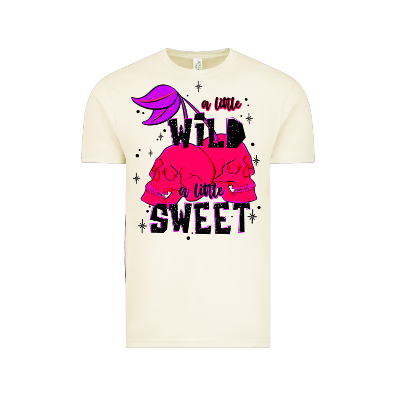 A Little Wild A Little Sweet Vintage Tee by JahusDesignShop | Teevron