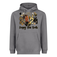 Storm 2024 happy new year black woman Heavyweight Hoodie - MaliasSmallBusiness