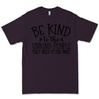 Plum be kind Premium Tee - Unal Design