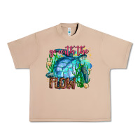 Burro go with the flow Urban Heavy Tee - AdoDesignShop