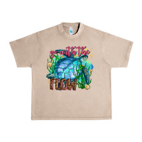 French Oak go with the flow Urban Heavy Tee - AdoDesignShop