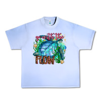 Grape Ice go with the flow Urban Heavy Tee - AdoDesignShop
