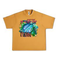 Peanut Butter go with the flow Urban Heavy Tee - AdoDesignShop