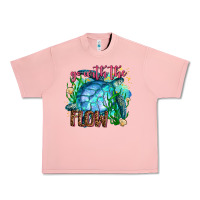 Salmon go with the flow Urban Heavy Tee - AdoDesignShop