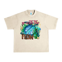 Sandshell go with the flow Urban Heavy Tee - AdoDesignShop
