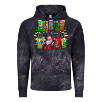 Cloud Black merry christmas yall Vintage Hoodie - CowhideDigitalArt