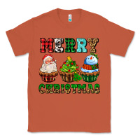 Copper merry christmas with cupcakes Classic Tee - AdoDesignShop