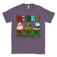 Lavender merry christmas with cupcakes Classic Tee - AdoDesignShop