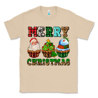 Mushroom merry christmas with cupcakes Classic Tee - AdoDesignShop