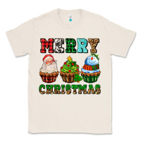 Natural merry christmas with cupcakes Classic Tee - AdoDesignShop