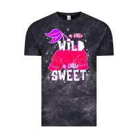 Cloud Black a little wild a little sweet Vintage Tee - JahusDesignShop