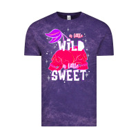 Cloud Purple a little wild a little sweet Vintage Tee - JahusDesignShop