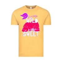 Vintage Mustard a little wild a little sweet Vintage Tee - JahusDesignShop