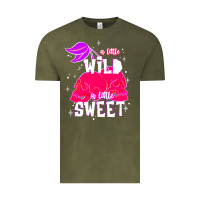 Vintage Olive a little wild a little sweet Vintage Tee - JahusDesignShop