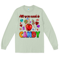 Matcha all you need is candy Long Sleeve Tee - AdoDesignShop
