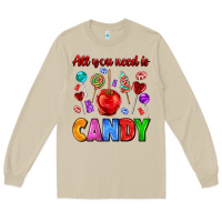 Mushroom all you need is candy Long Sleeve Tee - AdoDesignShop