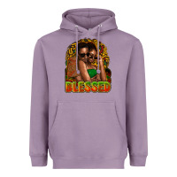 Lavender black couple blessed Heavyweight Hoodie - NancyCooperArtShop