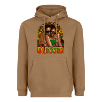 Toasted Coconut black couple blessed Heavyweight Hoodie - NancyCooperArtShop