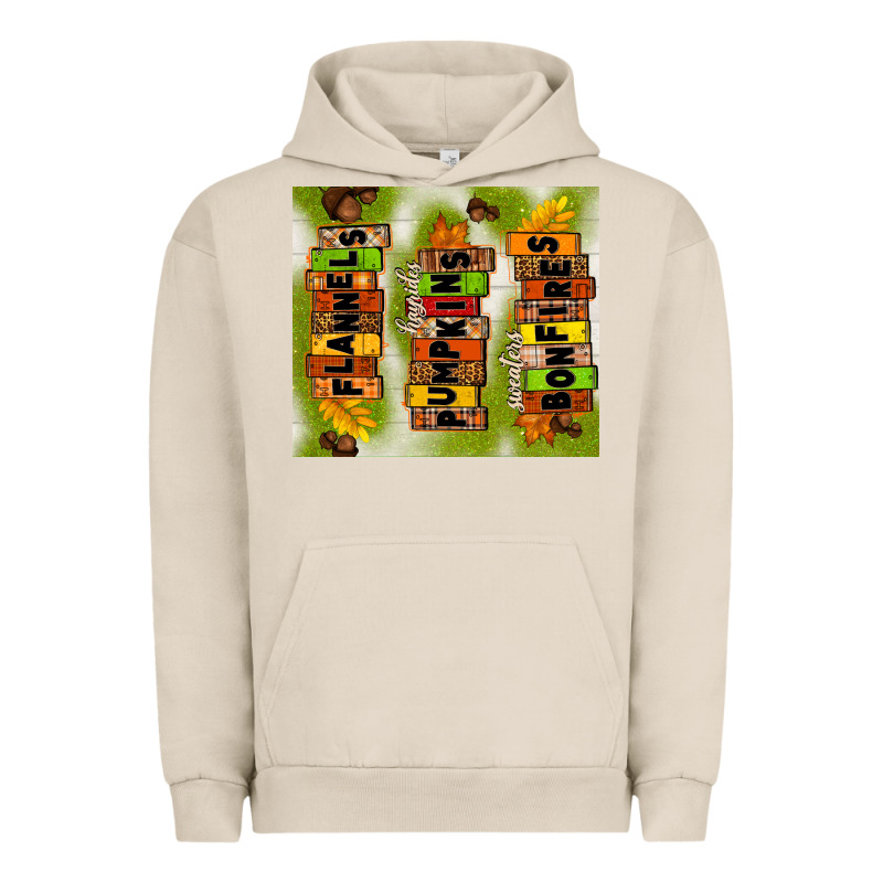 Flannels Hayrides Pumpkins Bonfires Fall Urban Hoodie by TumblerDesignByShophia | Teevron