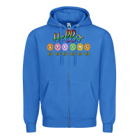 True Royal hello spring Zipper Hoodie - MaliasSmallBusiness