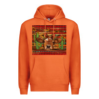 Carrot western christmas cow tumbler Premium Hoodie - Jasminsmagicworld