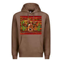 Chestnut western christmas cow tumbler Premium Hoodie - Jasminsmagicworld
