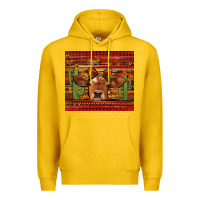 Lemon western christmas cow tumbler Premium Hoodie - Jasminsmagicworld