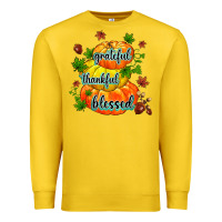 Lemon grateful thankful blessed Premium Sweatshirt - MaliasSmallBusiness