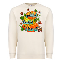 Sandshell grateful thankful blessed Premium Sweatshirt - MaliasSmallBusiness