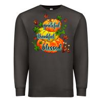 Smoke grateful thankful blessed Premium Sweatshirt - MaliasSmallBusiness