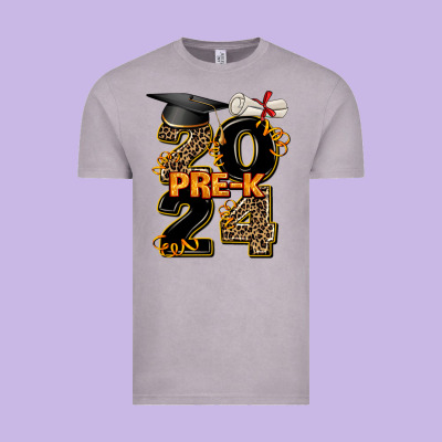 2024 Pre K Graduation Vintage Tee Designed By Adodesignshop