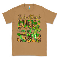 Toasted Coconut I don't need luck I've got Jesus Classic Tee - Jasminsmagicworld