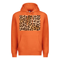 Carrot leopard background gold 3200x2400 Premium Hoodie - AdoDesignShop