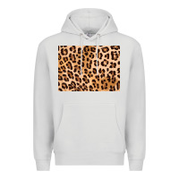 Dove Grey leopard background gold 3200x2400 Premium Hoodie - AdoDesignShop