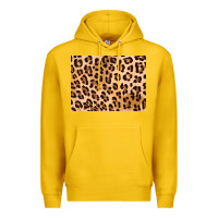 Lemon leopard background gold 3200x2400 Premium Hoodie - AdoDesignShop