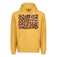 Mustard leopard background gold 3200x2400 Premium Hoodie - AdoDesignShop