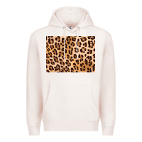 Pale Pink leopard background gold 3200x2400 Premium Hoodie - AdoDesignShop