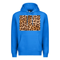 True Royal leopard background gold 3200x2400 Premium Hoodie - AdoDesignShop