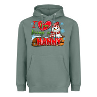 Sage i love being a nanny Heavyweight Hoodie - MaliasSmallBusiness