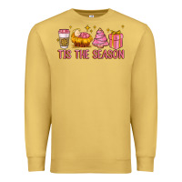 Antique Gold tis the season Premium Sweatshirt - MaliasSmallBusiness