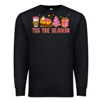 Black tis the season Premium Sweatshirt - MaliasSmallBusiness