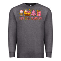 Charcoal Heather tis the season Premium Sweatshirt - MaliasSmallBusiness