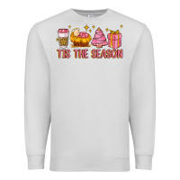 Dove Grey tis the season Premium Sweatshirt - MaliasSmallBusiness