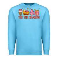 Ocean Blue tis the season Premium Sweatshirt - MaliasSmallBusiness