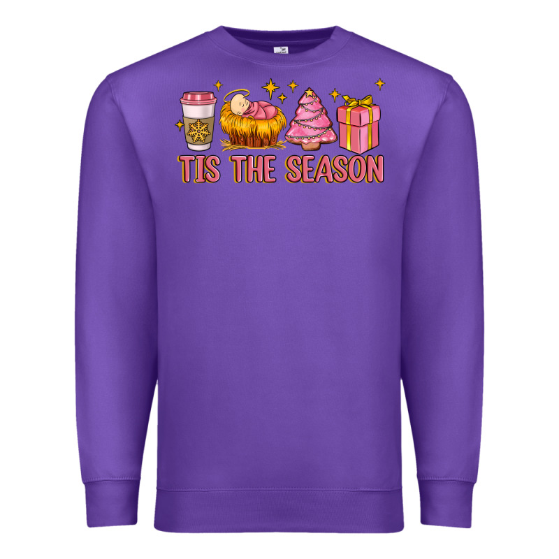 Tis The Season Premium Sweatshirt by MaliasSmallBusiness | Teevron