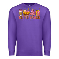 Purple tis the season Premium Sweatshirt - MaliasSmallBusiness