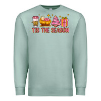 Seafoam tis the season Premium Sweatshirt - MaliasSmallBusiness