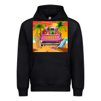Black summer truck Urban Hoodie - TumblerDesignByShophia